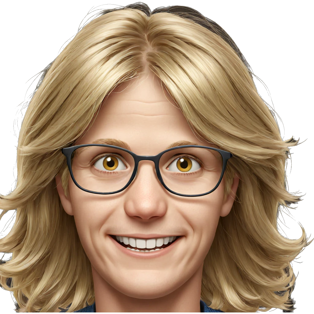 smiling blonde boy portrait emoji