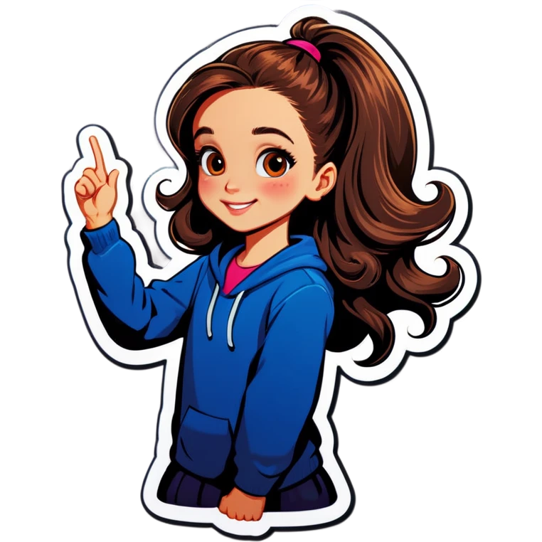 girl doing her hair  emoji