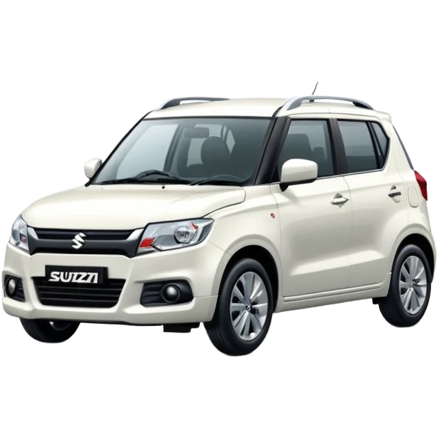 Suzuki Brezza white colour car emoji  emoji