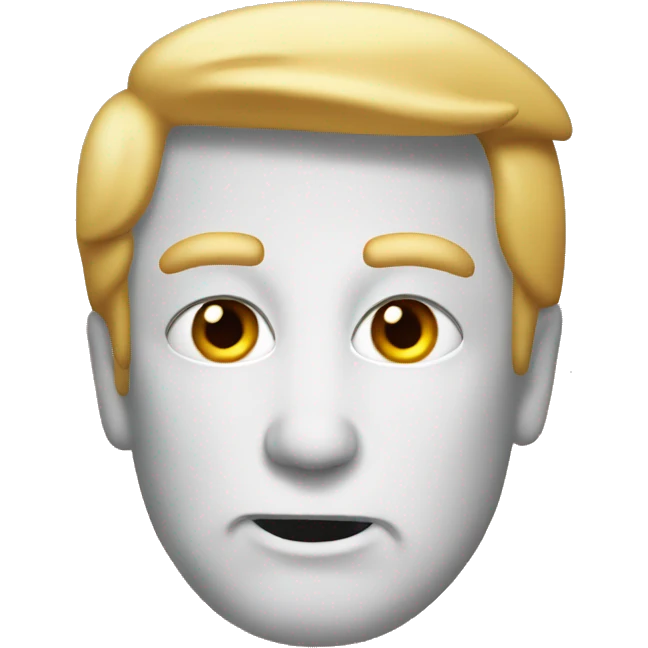 Trump with ear plaster  emoji