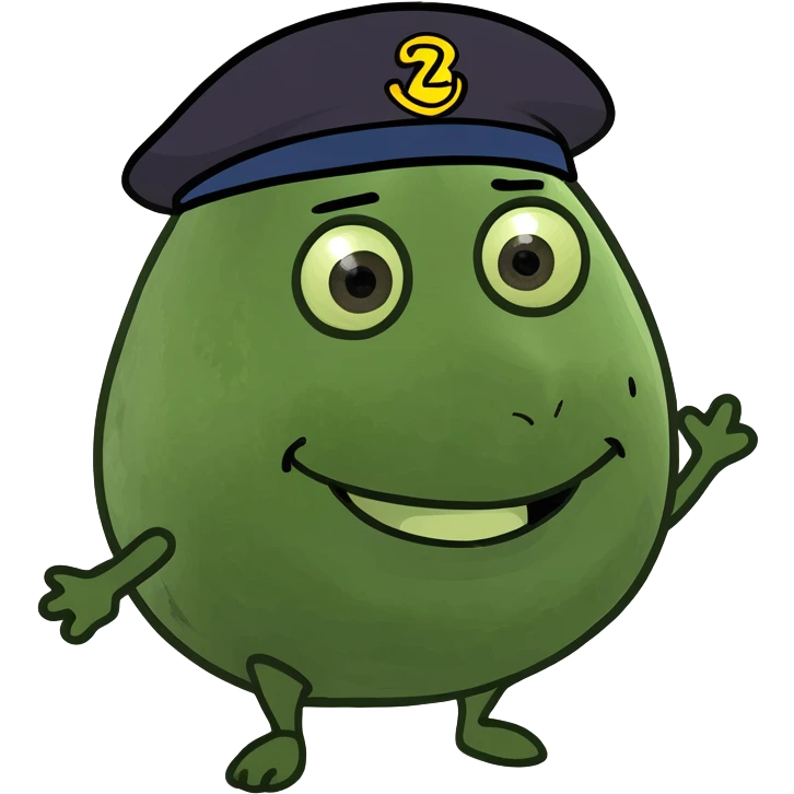Quiero una papa con ojos, una gorra y sonriendo  emoji