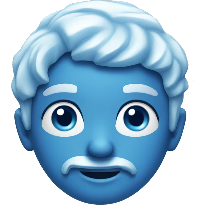 blue ice emoji