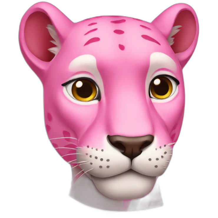 Pink panther emoji