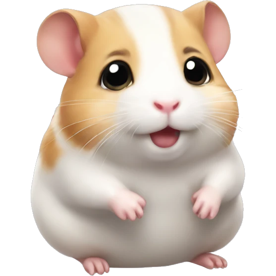Cute hamster emoji