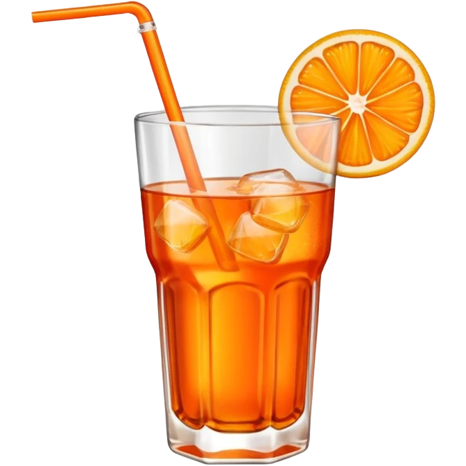 aperol spritz with text emoji