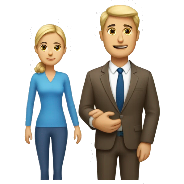 un homme où une femme avec plein de bras emoji