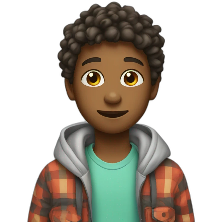 Boys whit a skateboard emoji