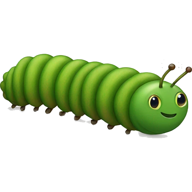 caterpillar emoji