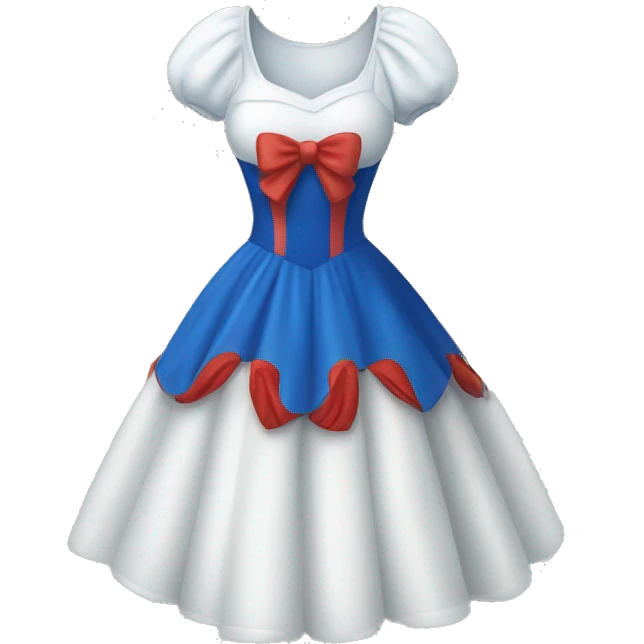 Snow white dress emoji