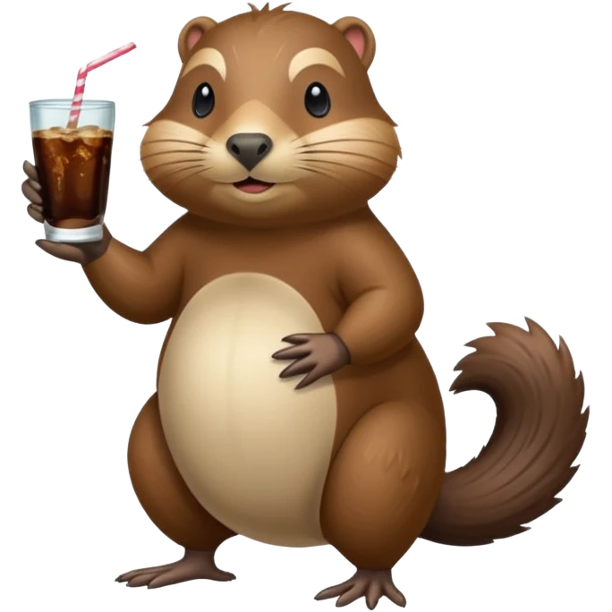 Haz un ornitorrinco es como cuerpo de nutria tiene pico cola de castor y patas de pato emoji