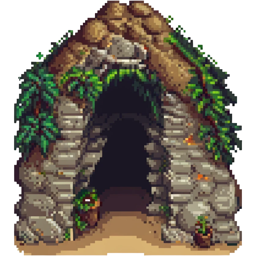 simple cave emoji emoji