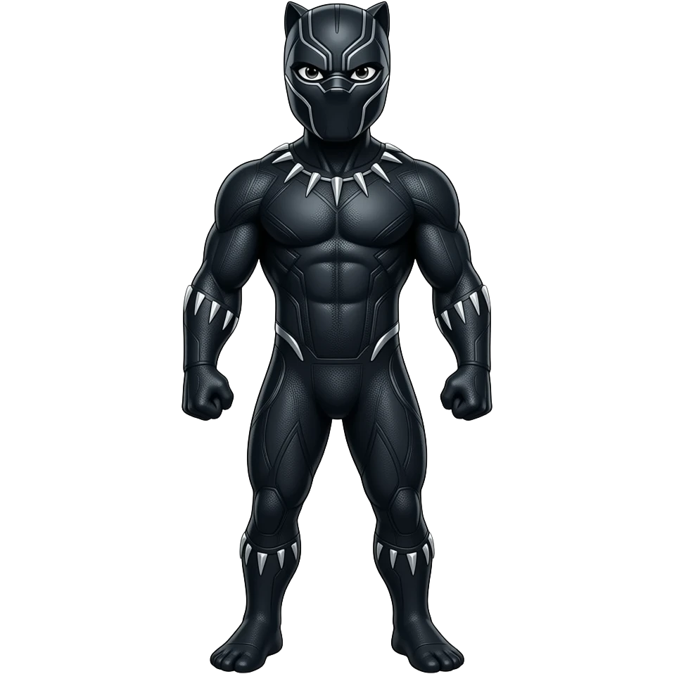I want the emoji with black panther giving tribute to Wakanda emoji
