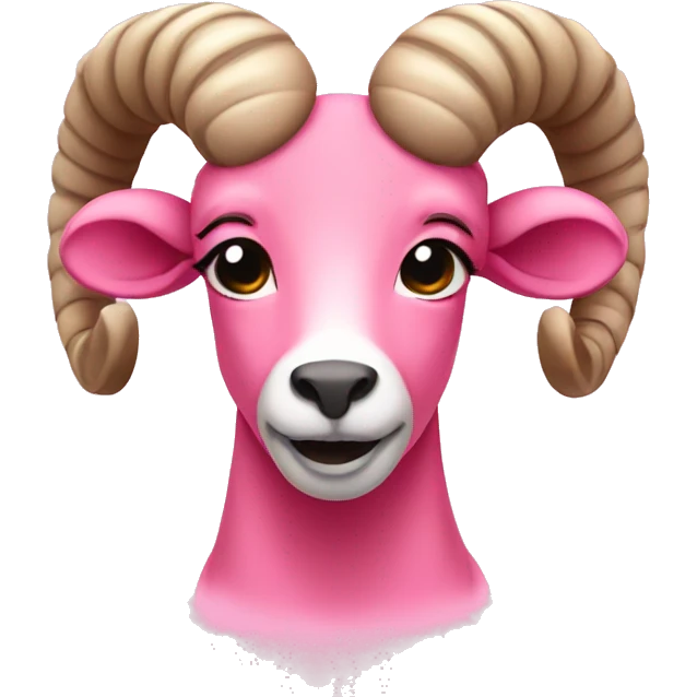 Pink aries zodiac sign emoji