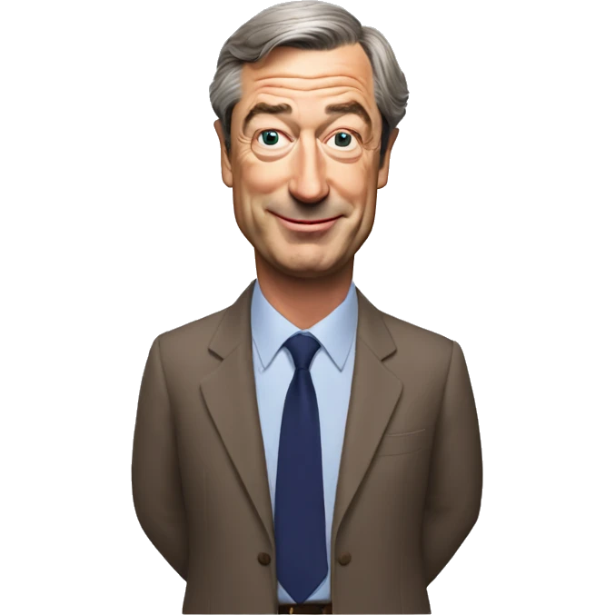 Nigel Farage among us crew mate  emoji