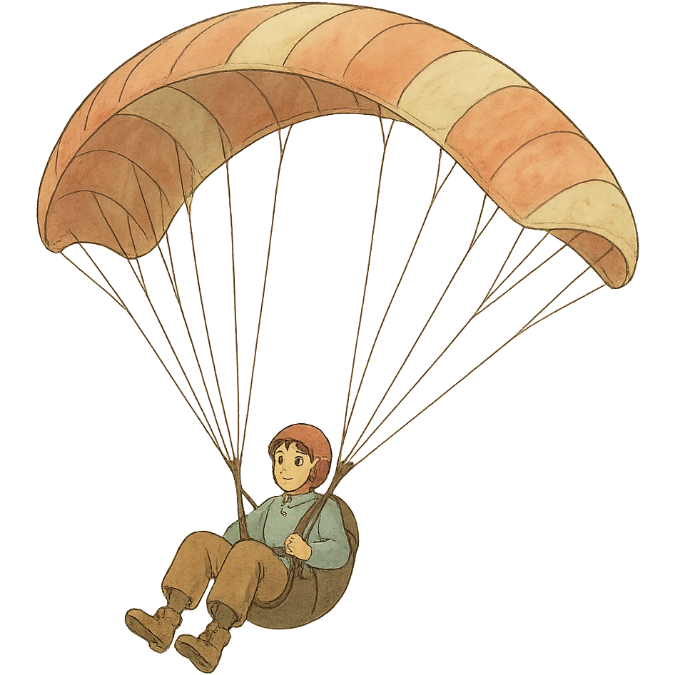 paraglider emoji