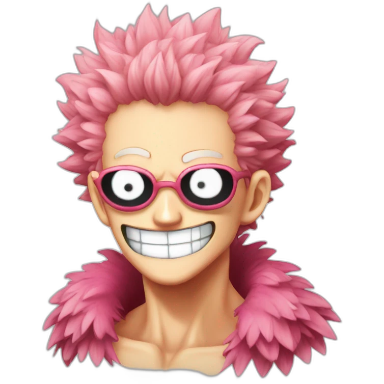 Doflamingo one piece emoji