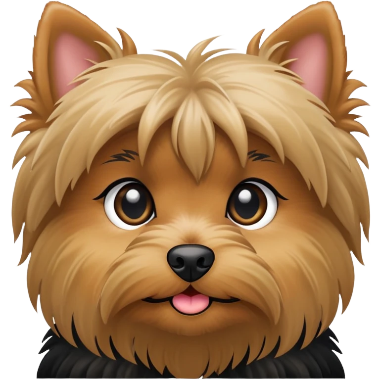 Yorkie in love emoji