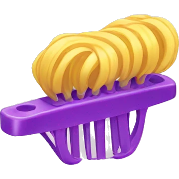hair clip emoji