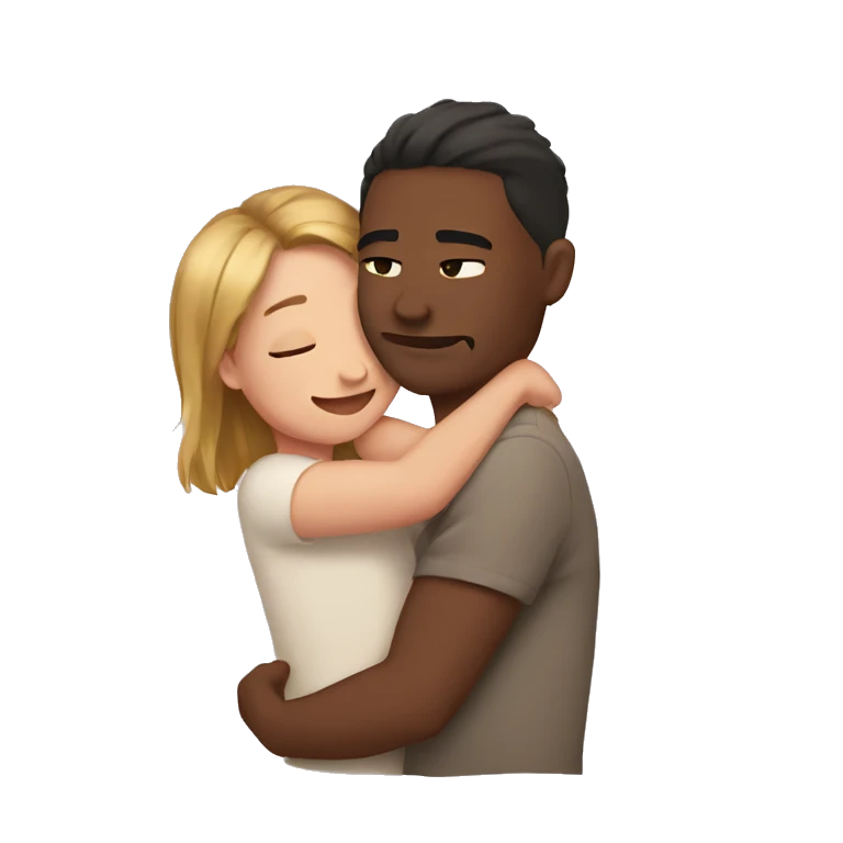 Cuddle emoji