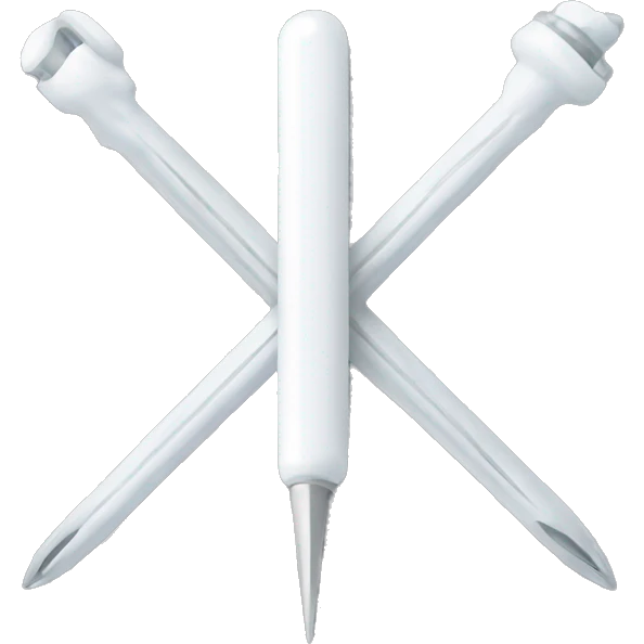 white medical needle emoji