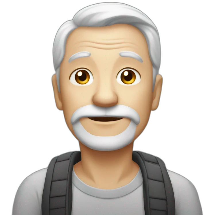 Gay old man emoji