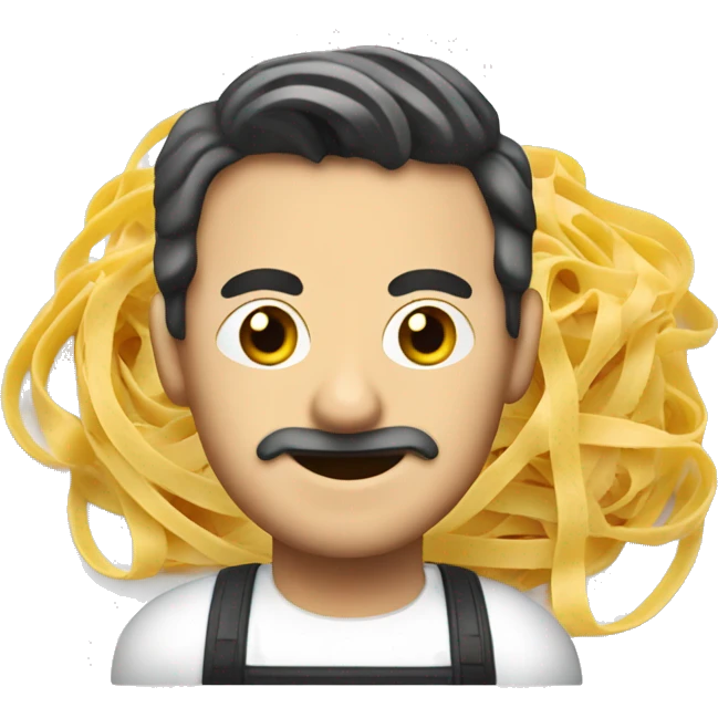 Tagliatelle with Damon emoji