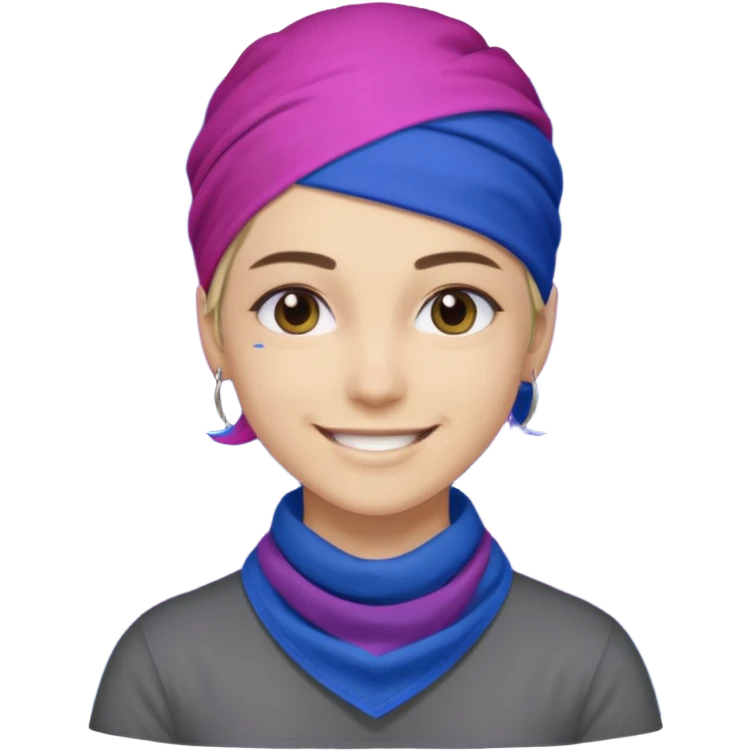 Bandera bisexual  emoji