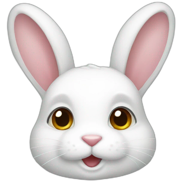 a cute rabbit emoji