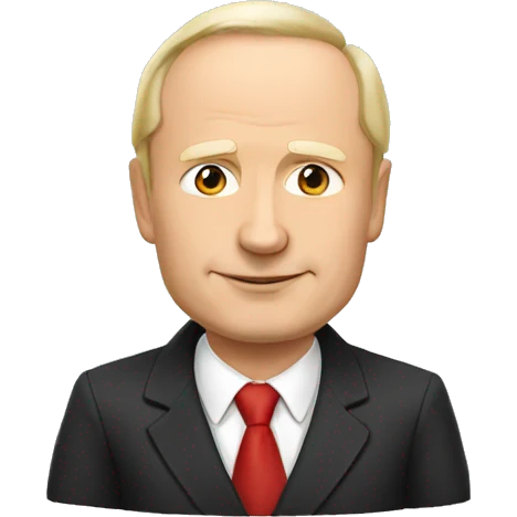 Vladimir poutine. emoji