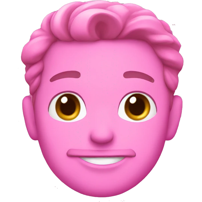 Pink cite emoji