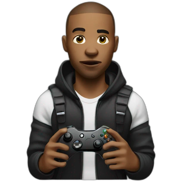 thug playing xbox emoji