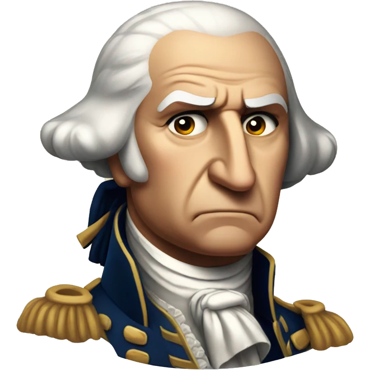 george washington angry emoji