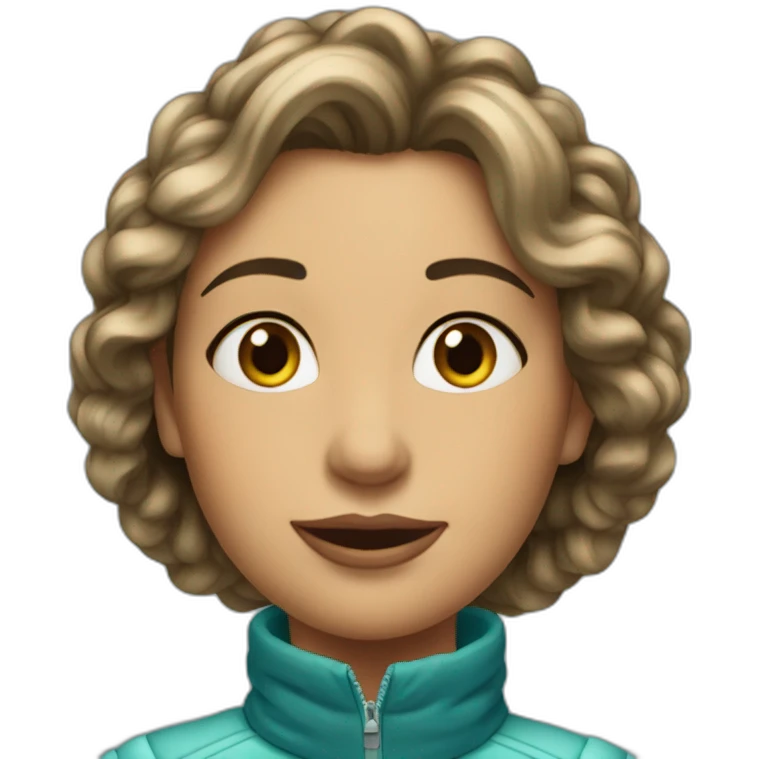 Apres ski queen emoji