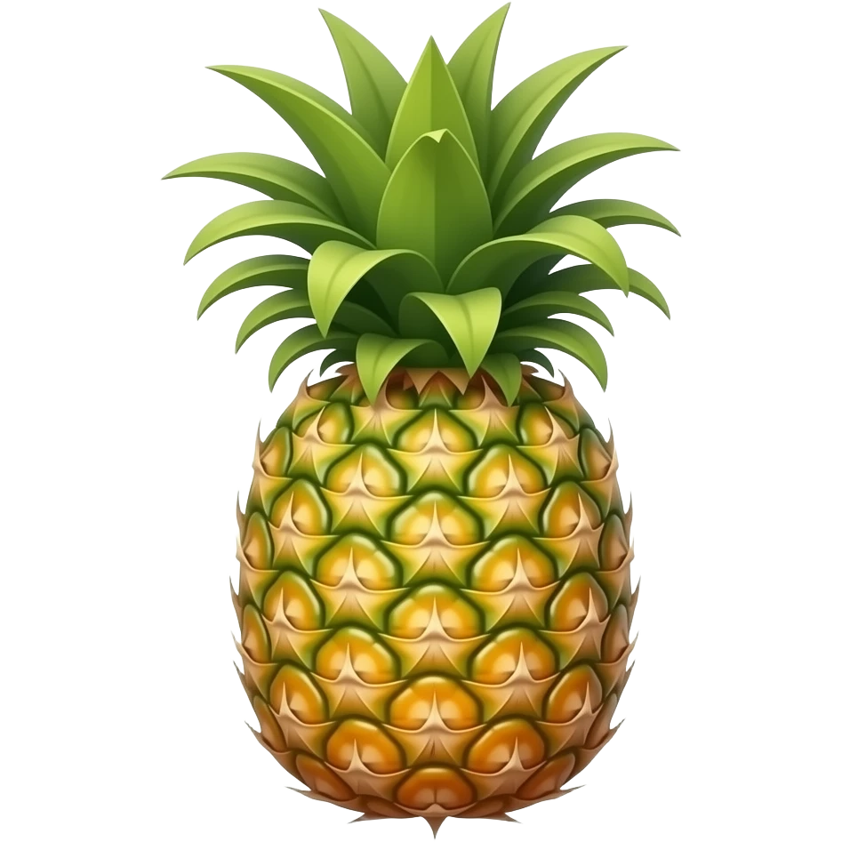 Upside down pineapple emoji