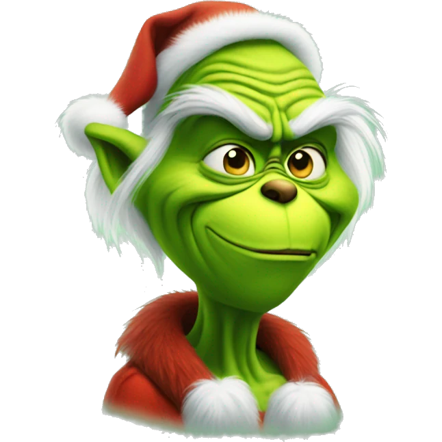 Grinch but old emoji