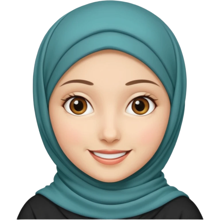 Girl with hijab emoji