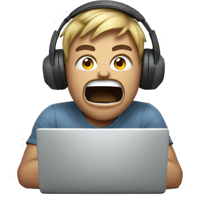 Tech support rage emoji