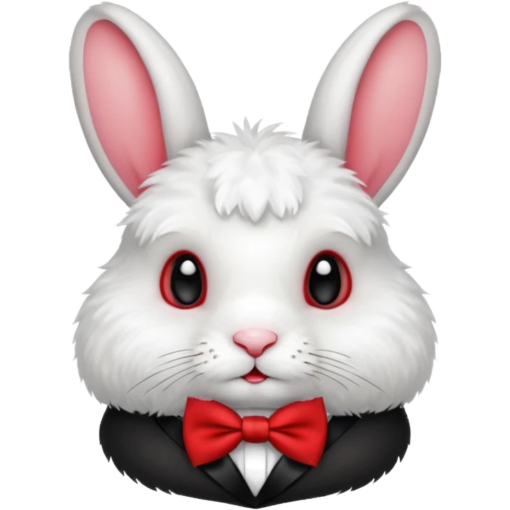 Coelho de laço emoji