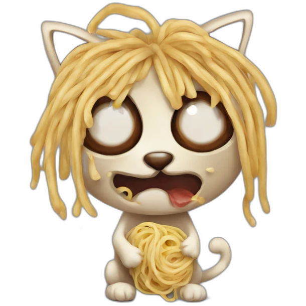 spaghett–cat-zombie emoji
