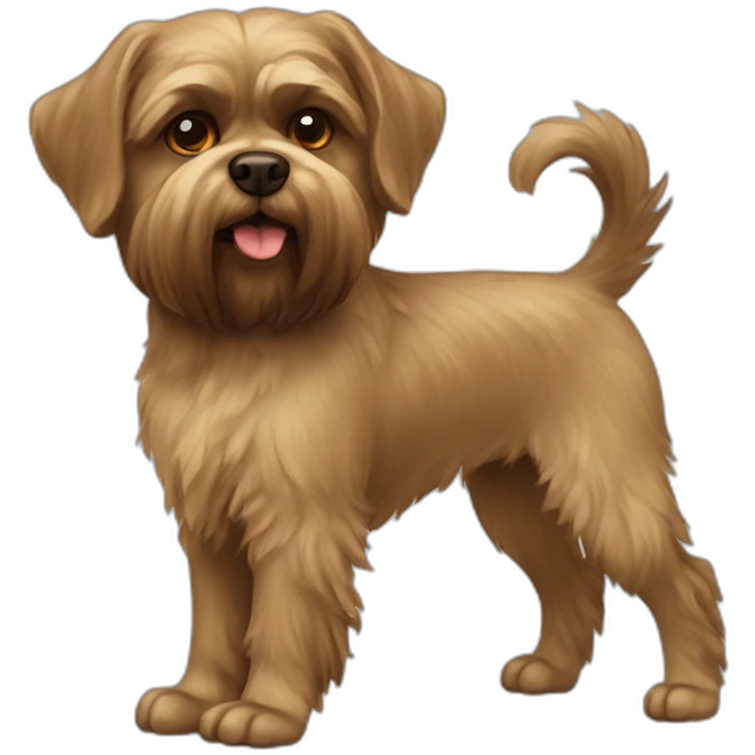 brussell griffon dog emoji