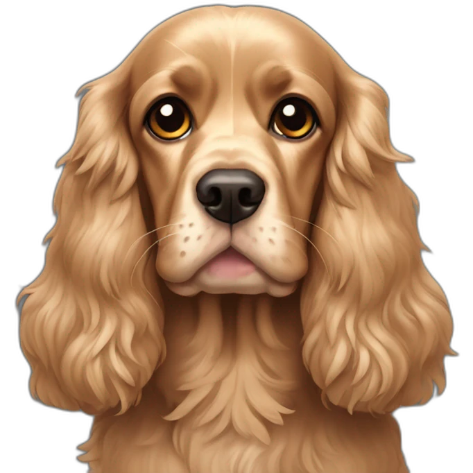 cocker spaniel emoji