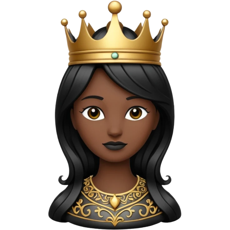 Chess queen emoji