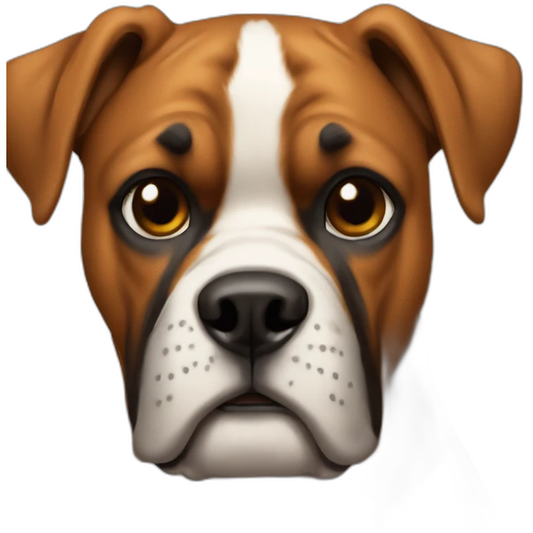 Chien boxer emoji