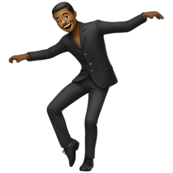 dancing man emoji