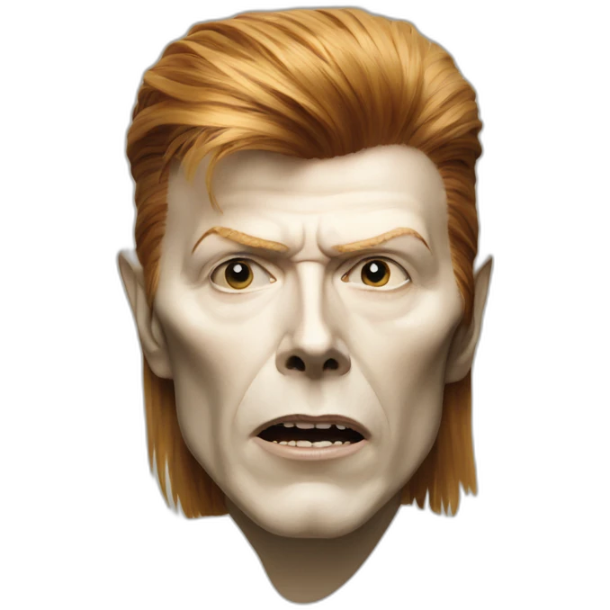 face of david bowie in labyrinth emoji