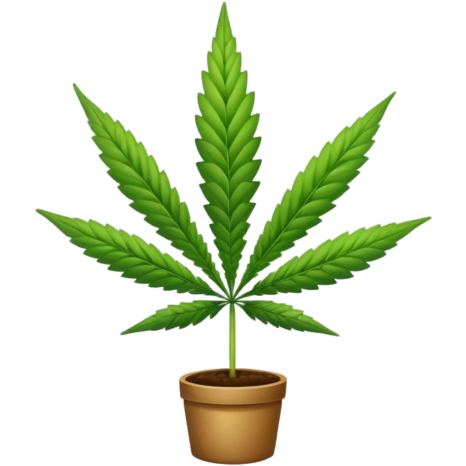 high 420 emoji