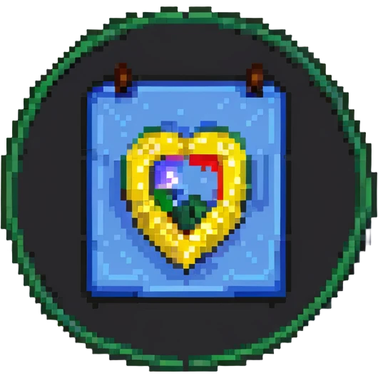 Coursera logo in pixel art style emoji