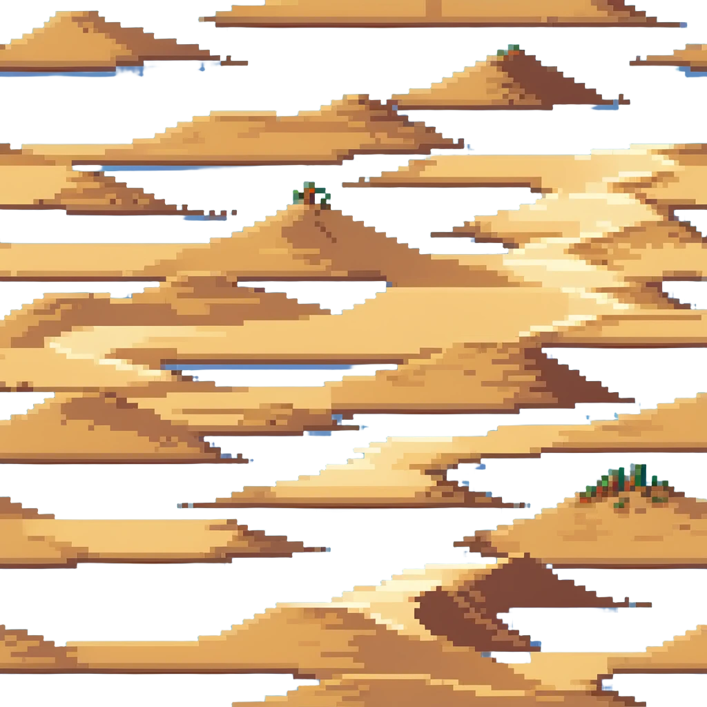 sand dunes in a vast desert emoji