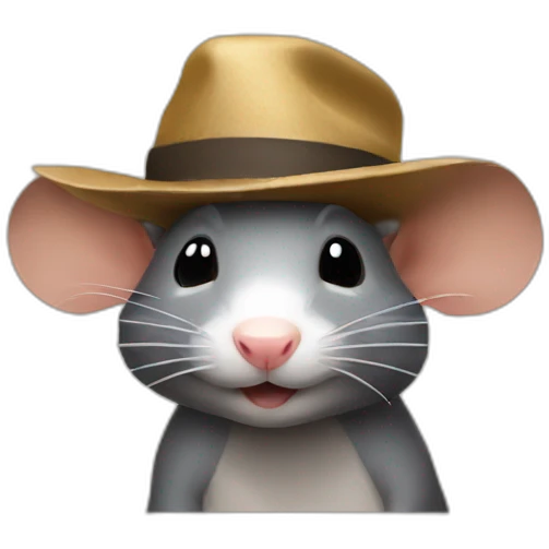 rat-with-hat emoji