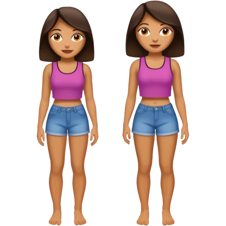 Naked women full latina emoji